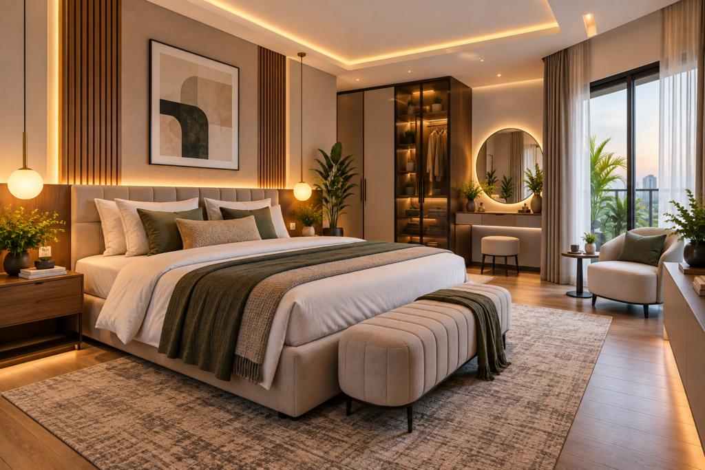 10 Modern Bedroom Interior Ideas for a Relaxing Space