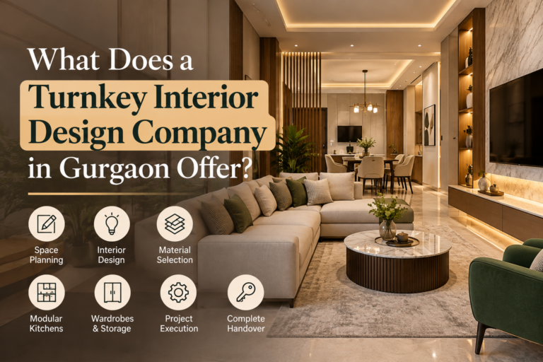 Turnkey Interior Design Company in Gurgaon
